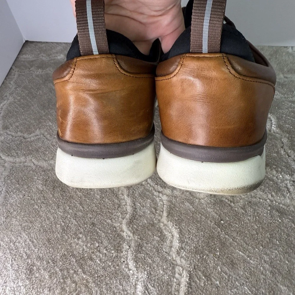 Johnston & Murphy XC4 Mens Leather Casual Dress Shoes‎ Brown 25-2964 Size 11.5M